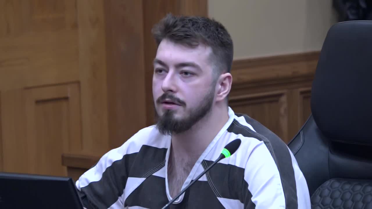 Zachery Gilbert in court