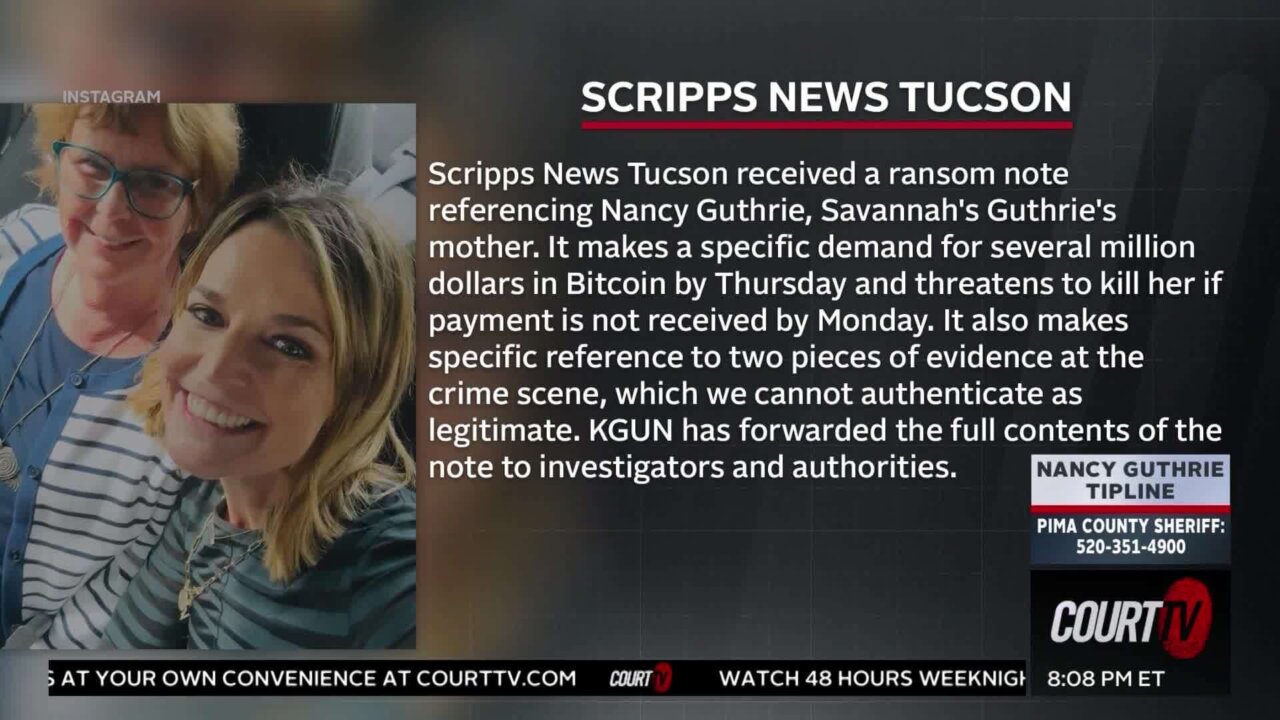 “Tucson News Outlet Threatened in Nancy Guthrie Case”