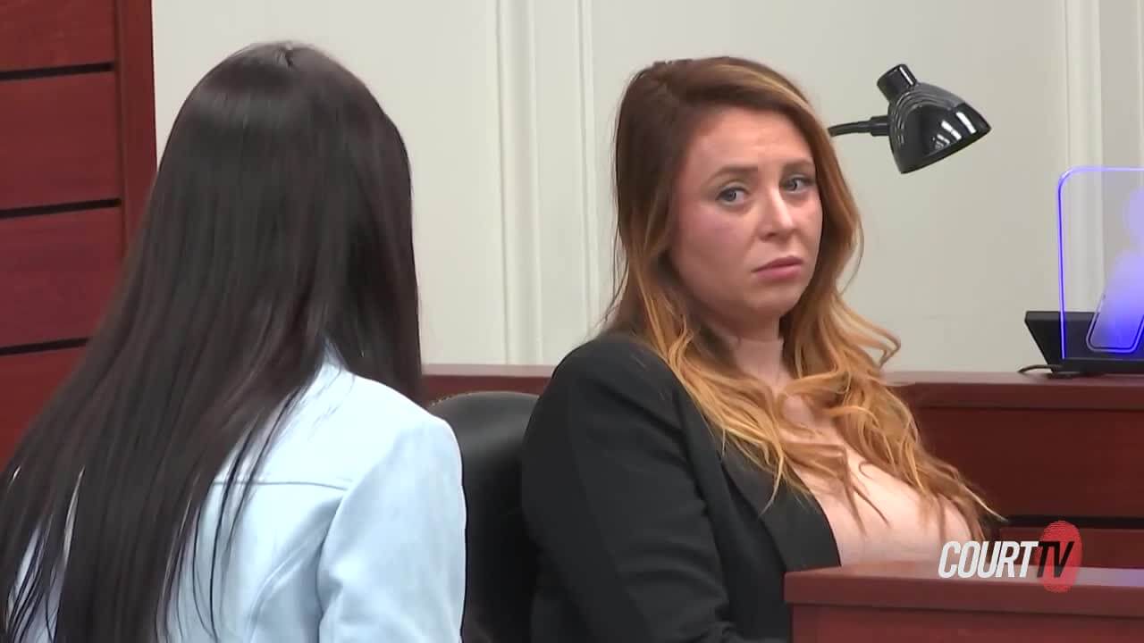 Katie Caneiro testifies in court