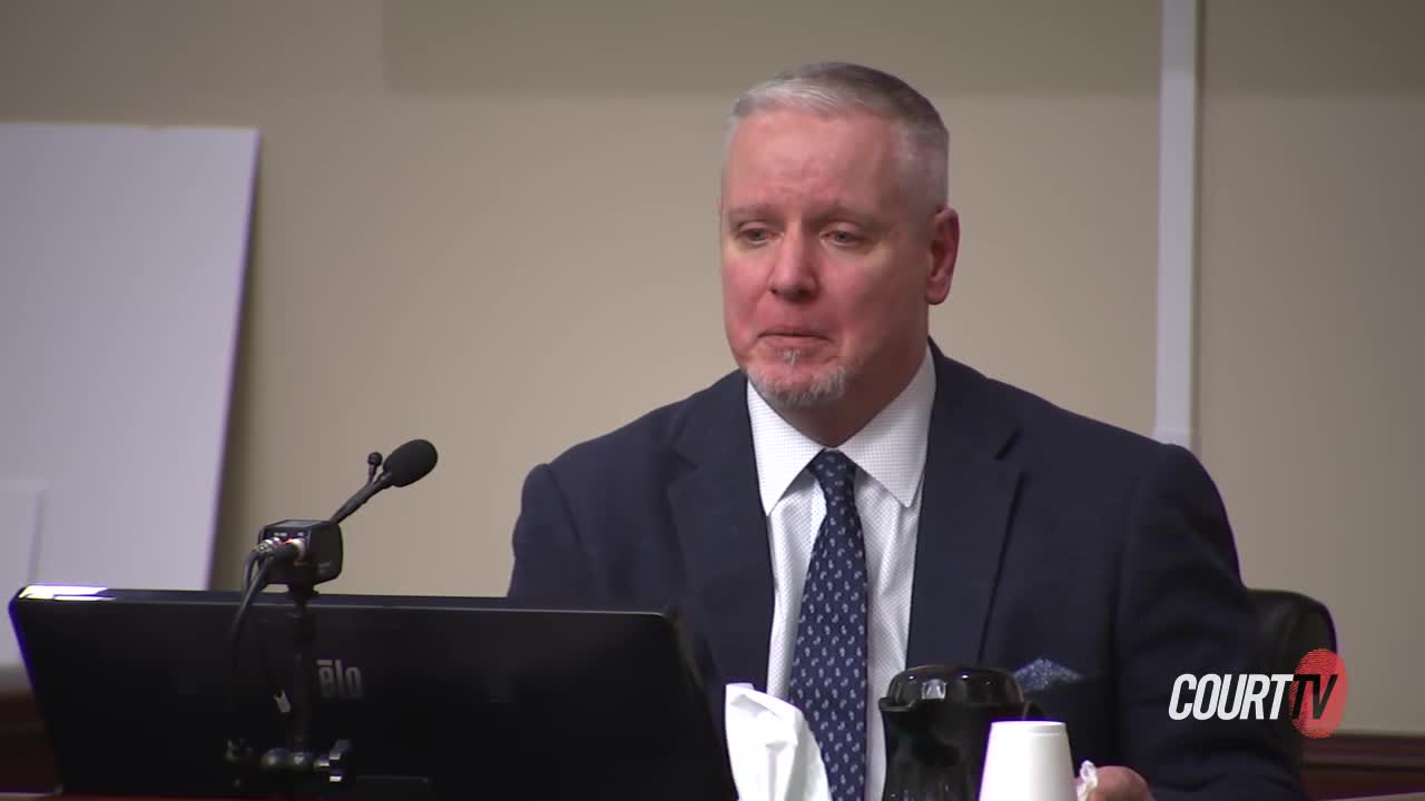 Colin Gray testifies in court