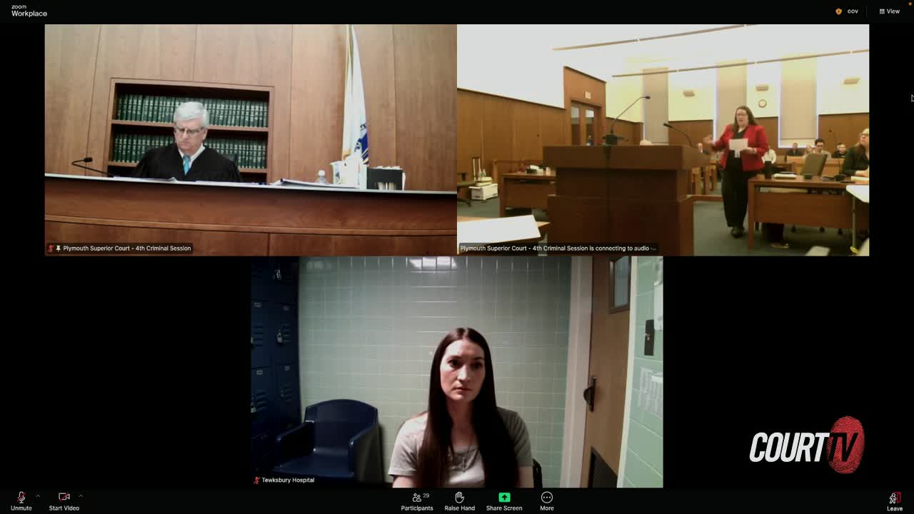 zoom screen with three boxes