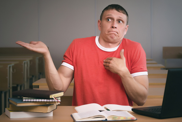 為何對方說完“May I be excused?”就消失了?