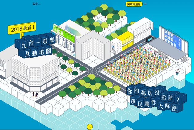 找出鄉親們怎麼投票!2018「台灣選舉地圖」幕後製作大揭密