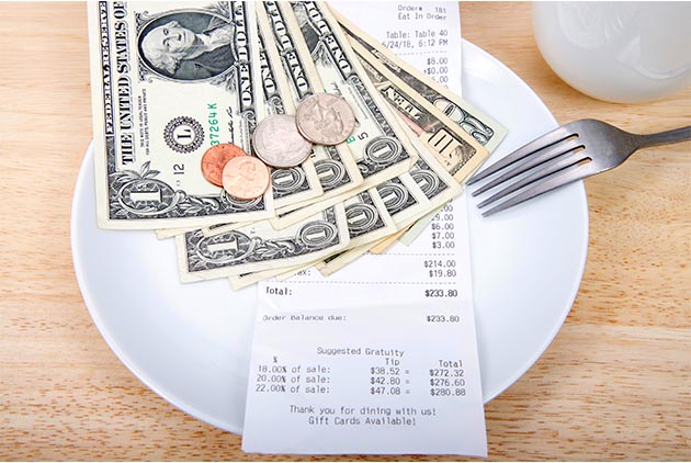 Tipping around the world 世界各國怎麼付小費