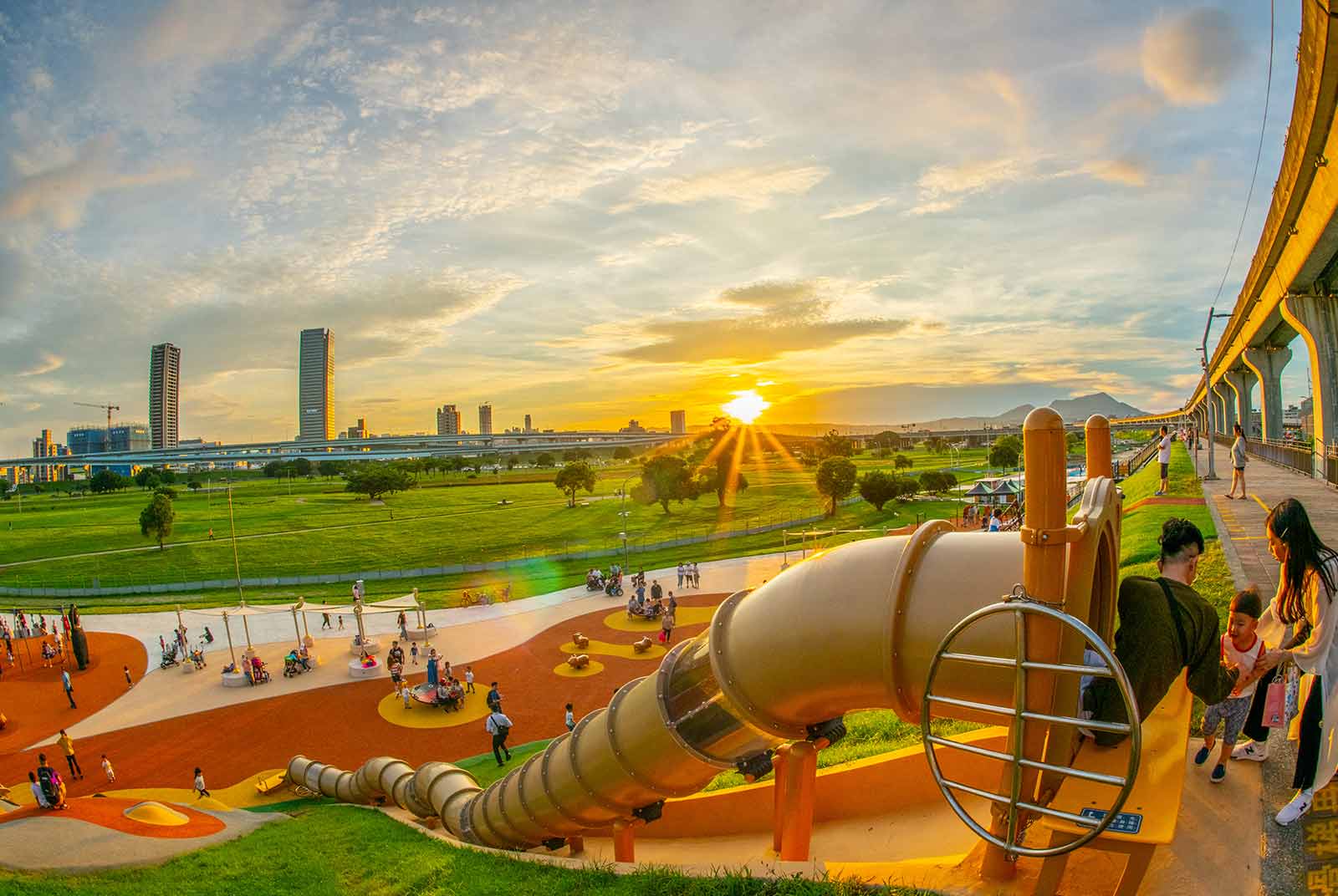 新北大河文明系列 淡水河的華麗變身 從治水到親水 讓高灘地變生態公園遊戲場 天下雜誌