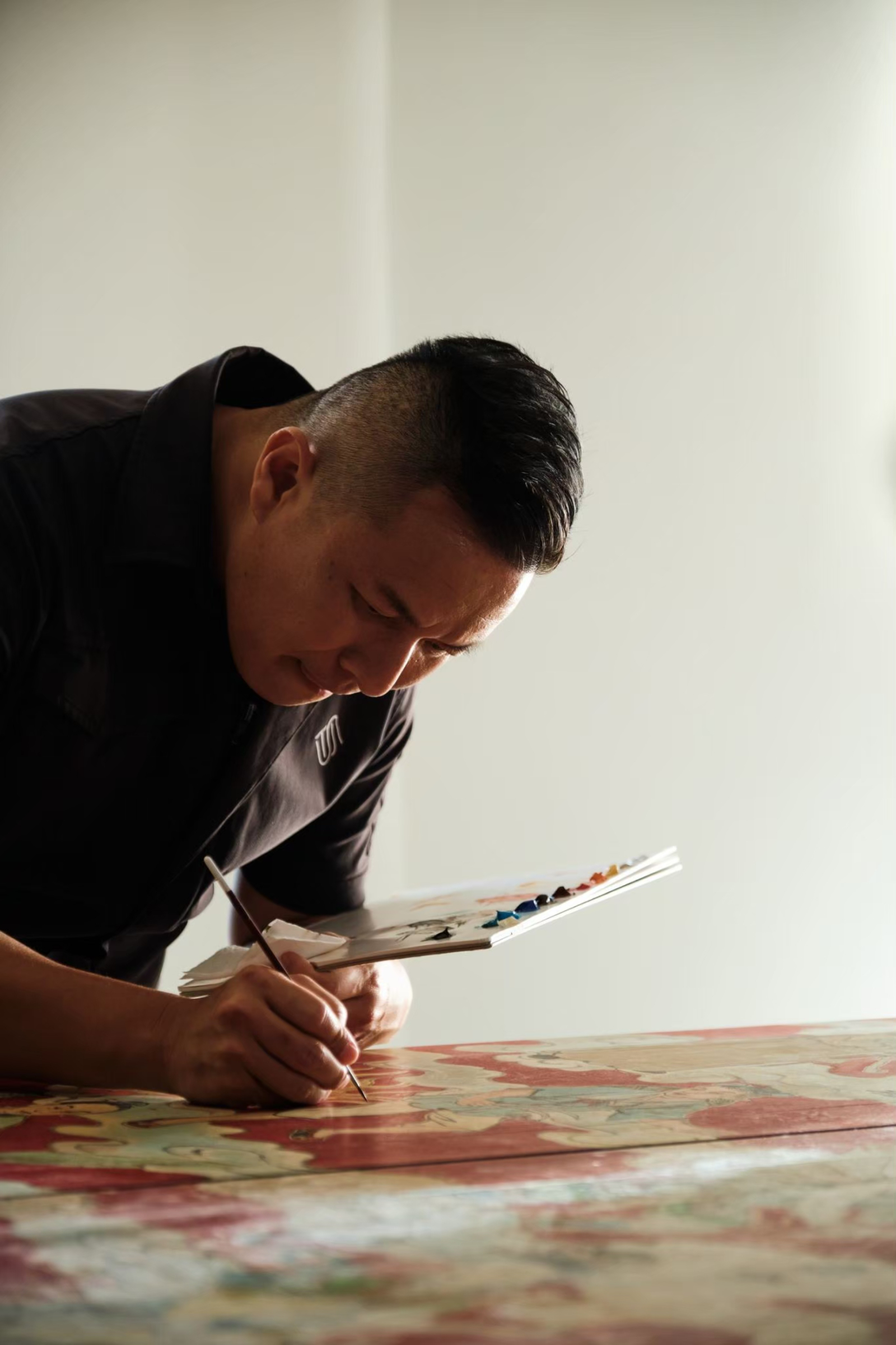蔡舜任所修復的作品,都經歷了時間的淬鍊。