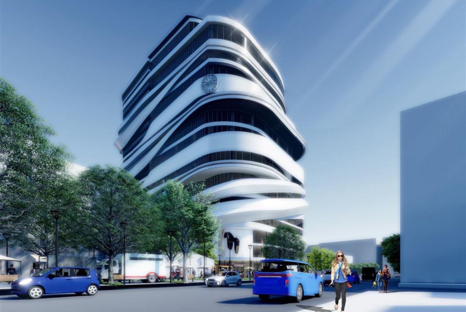 中友百貨彰化館預計投資25億元,興建地下2層、地上12層、達3萬坪的百貨商城,預計2025年開幕營運。