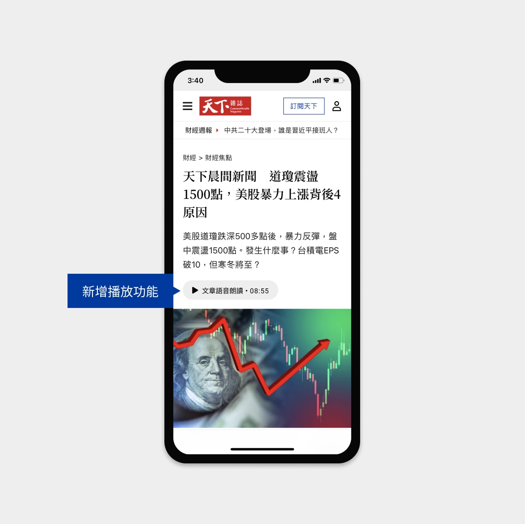 語音朗讀-聽天下