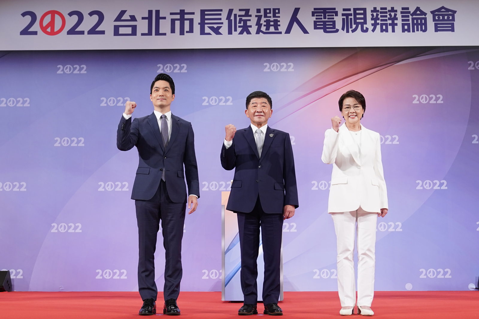 台北市長-蔣萬安-陳時中-黃珊珊