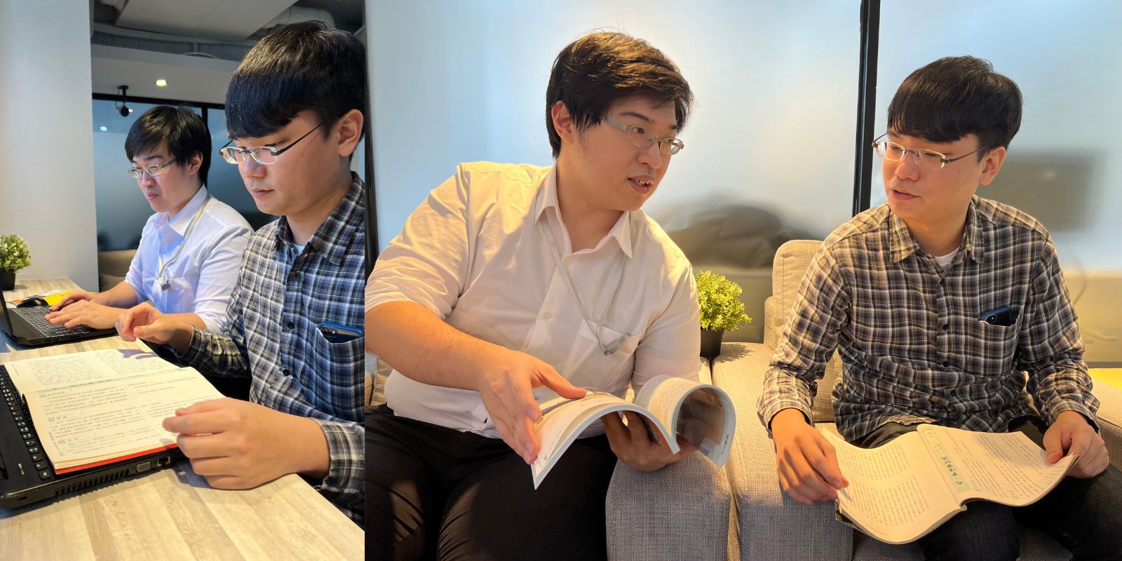 與名校老師交流，定期調整課程內容，即時更新各科題庫。