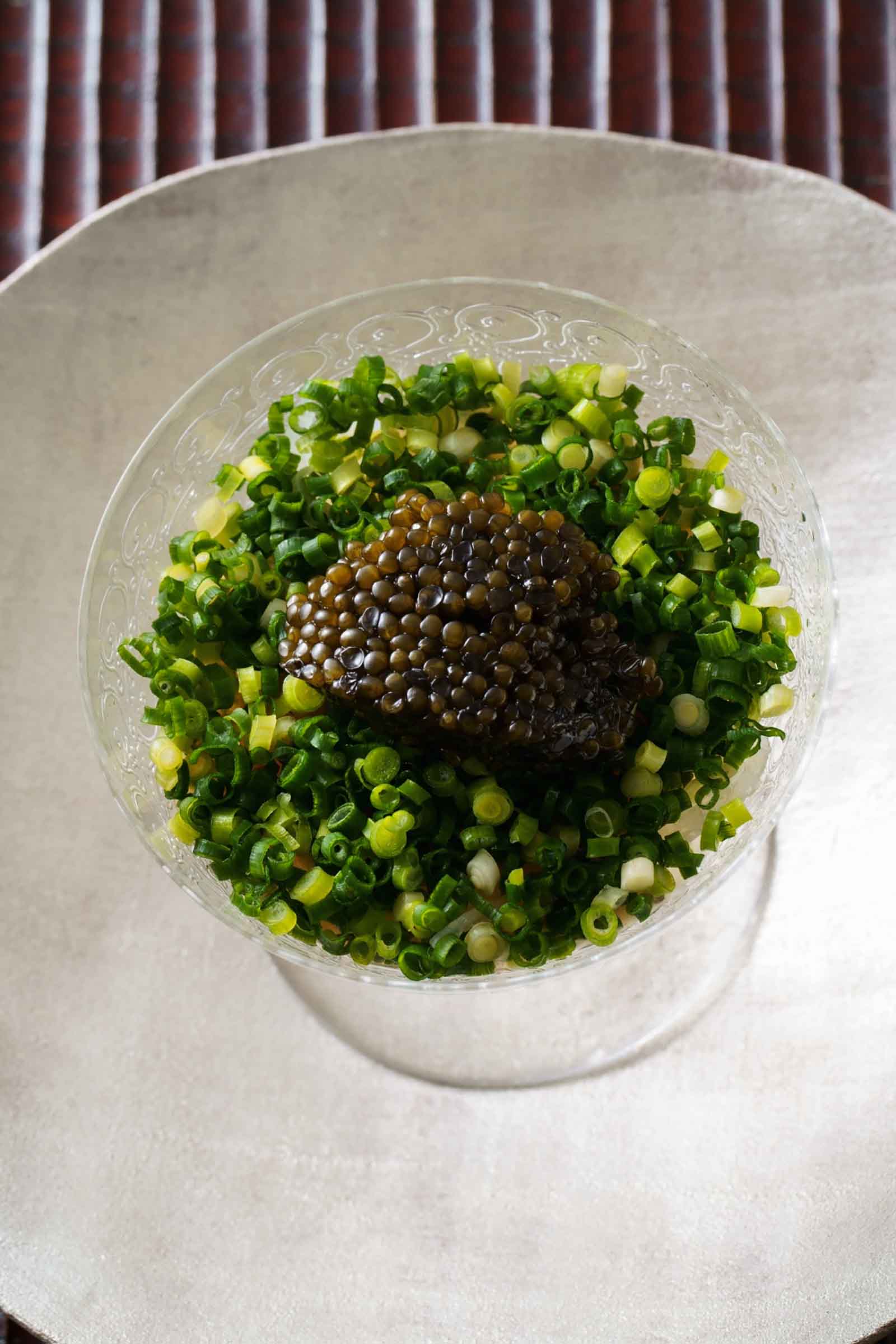 神田裕行-鮮魚魚子醬-米其林三星-日本料理