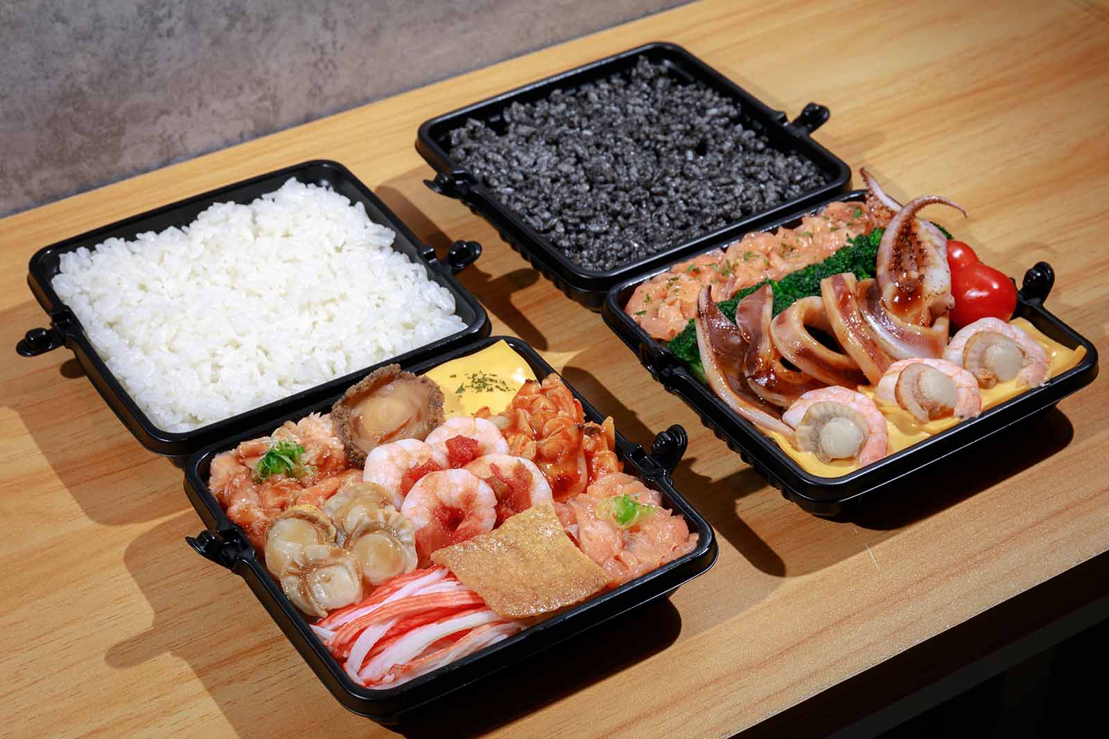 爭鮮-盲盒便當-飯裡藏鮮-愚人節