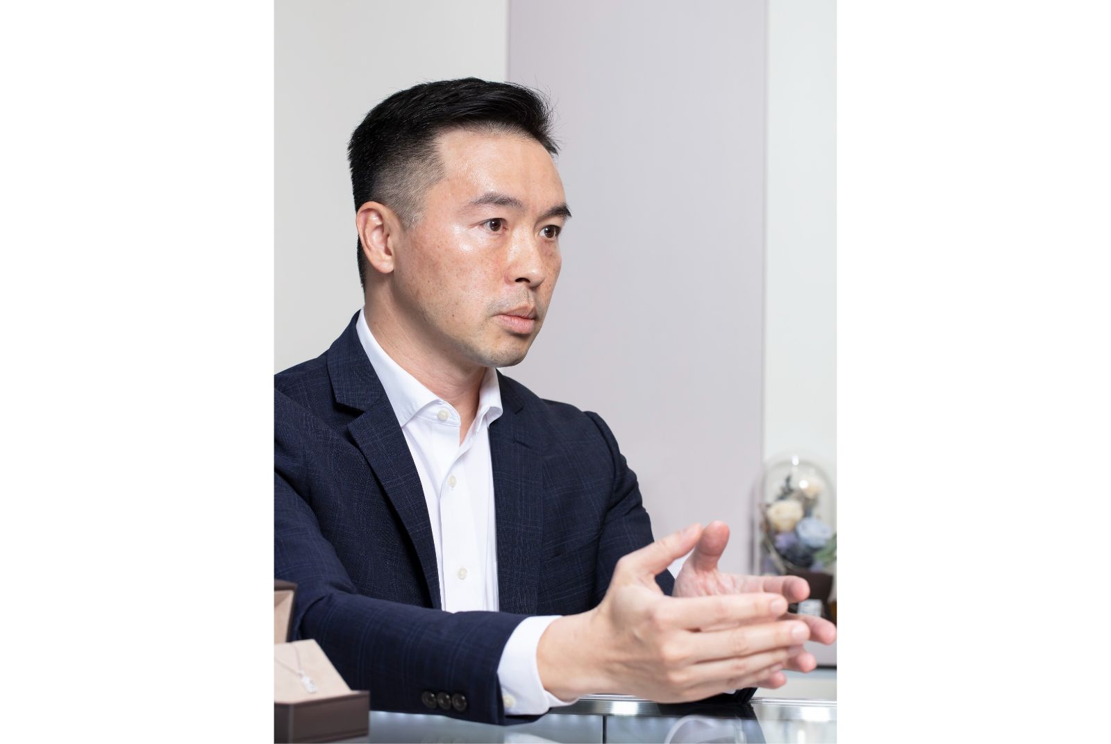 京華鑽石董事長黃豪寅強調利他精神,紮紮實實地把服務做好,口碑就是最好的行銷。