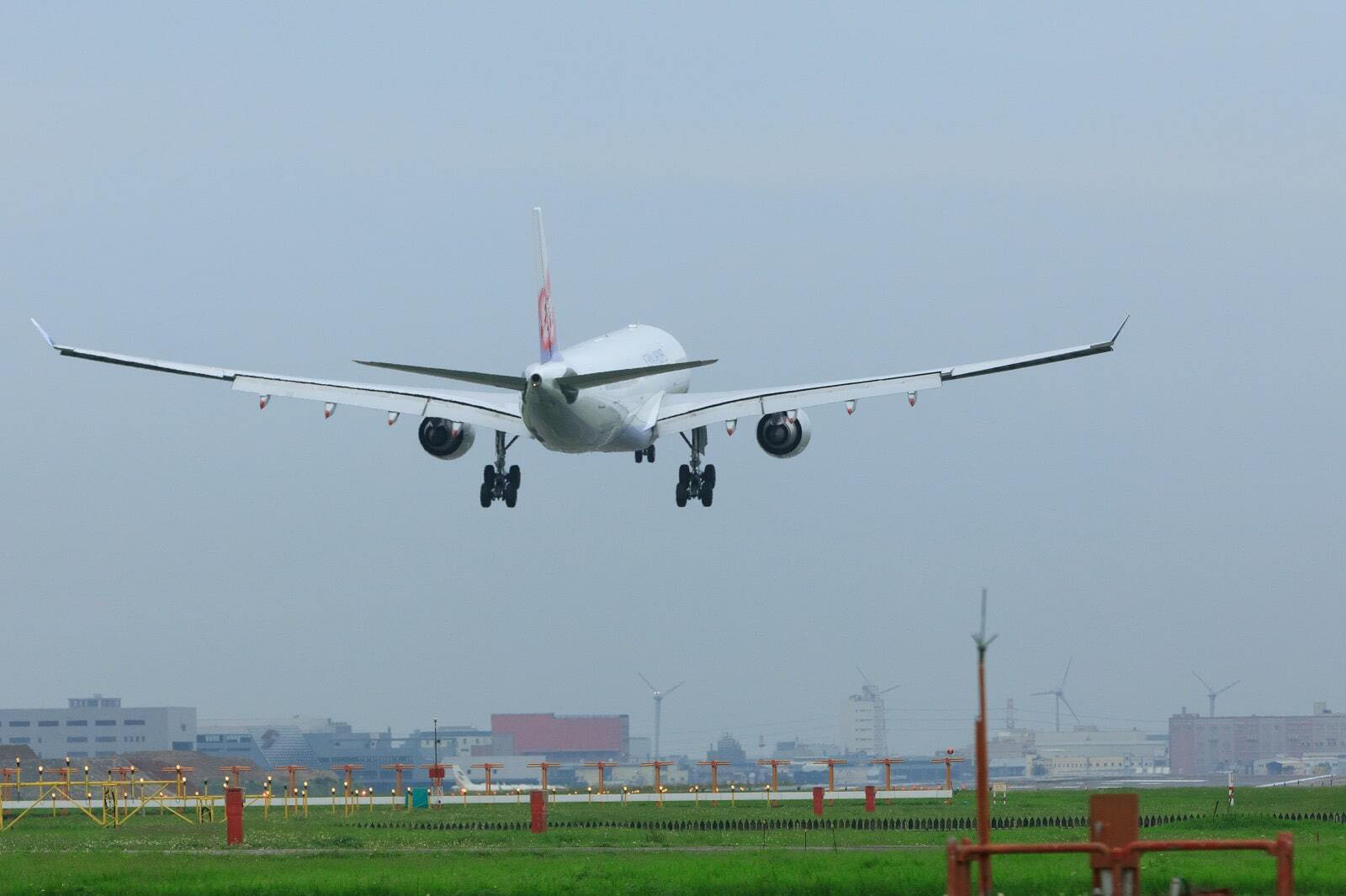 華航-飛機起飛-中華航空-桃園機場
