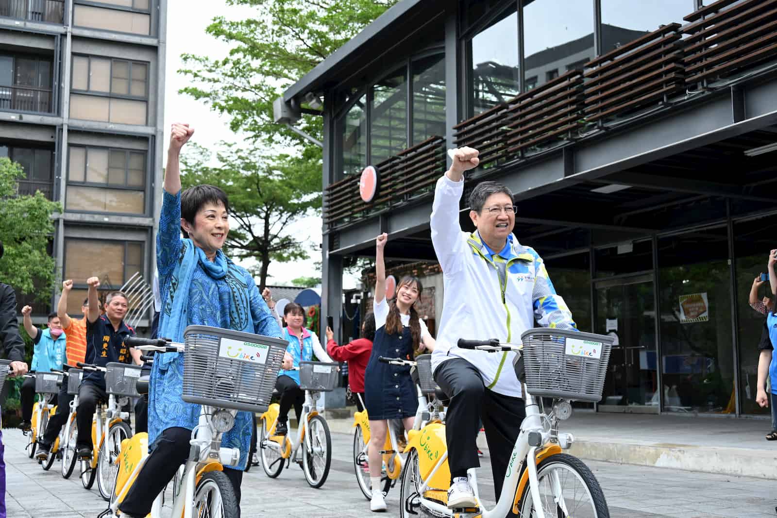 去年中，新竹縣政府導入YouBike2.0，如今已完成101個站點、790輛車的建置。