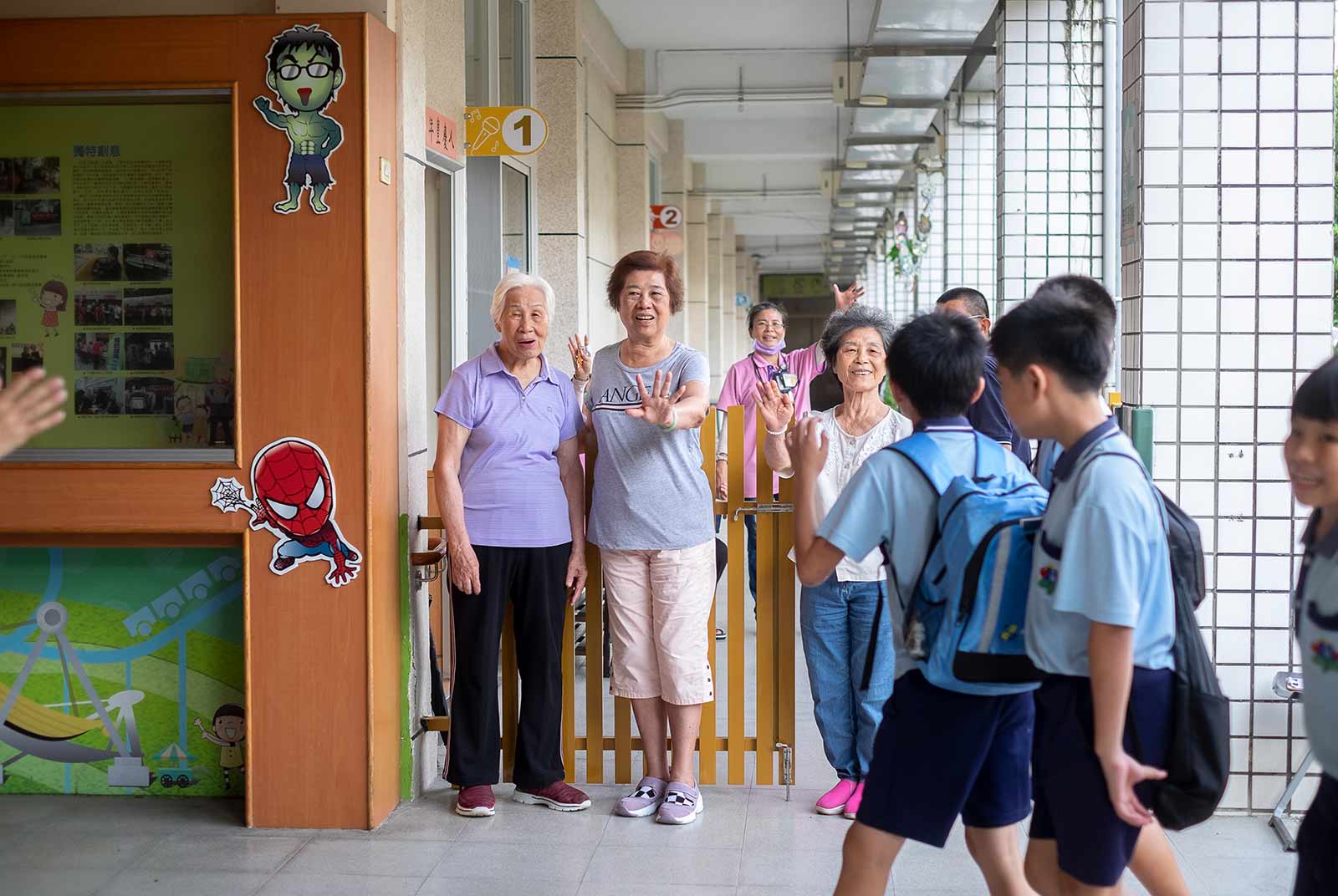 社會創新 大同福樂學堂 老少共學 大同醫院 大同國小 醫養合一