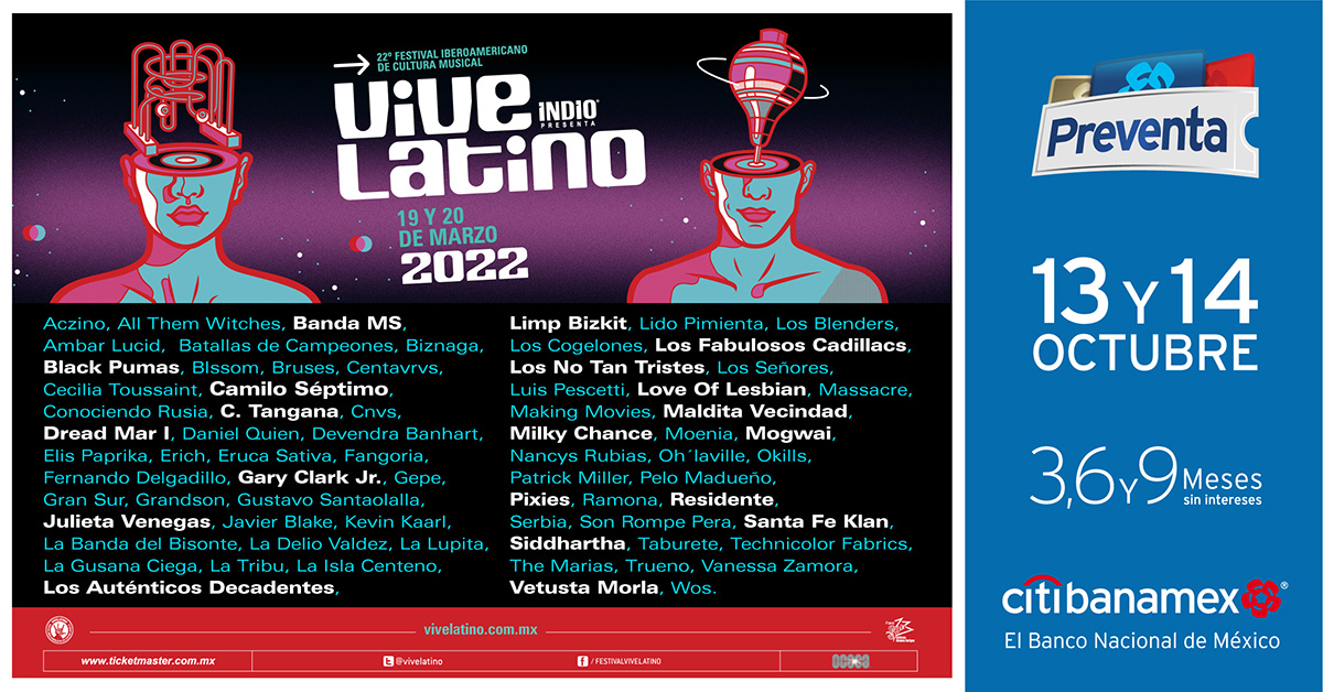 cartel vive latino 2022