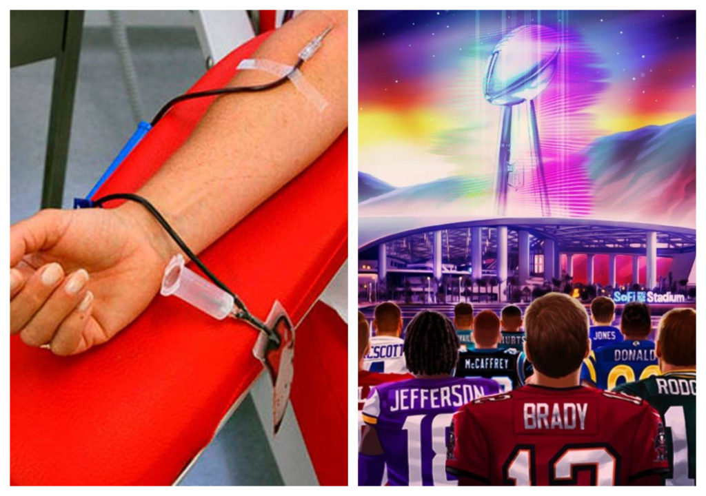 Super Bowl y Cruz Roja