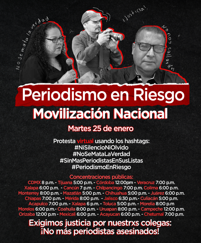 Periodistas asesinados 