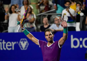 Rafael Nadal pasa a octavos de final en el Abierto Mexicano de Tenis