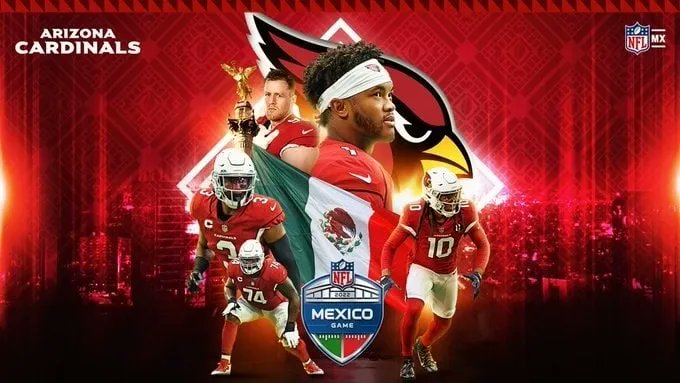 Los Arizona Cardinals jugarán como locales en el Estadio Azteca 