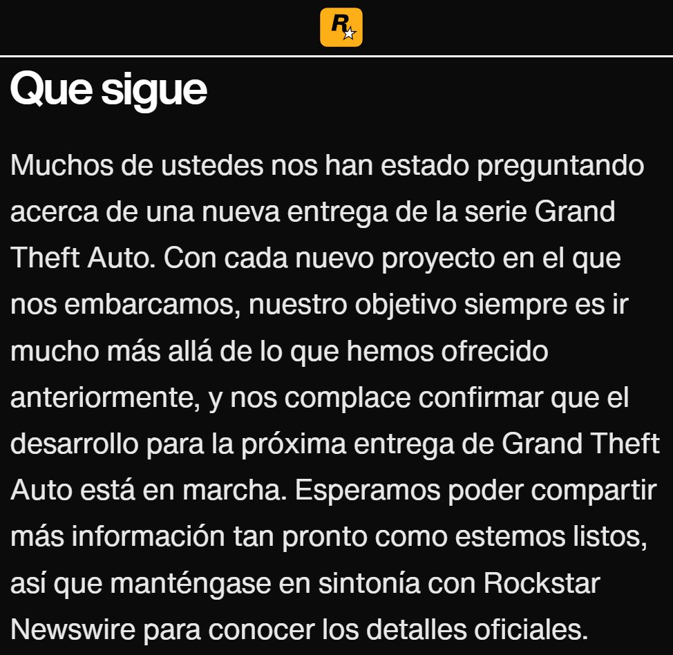 Rockstar GTA 6