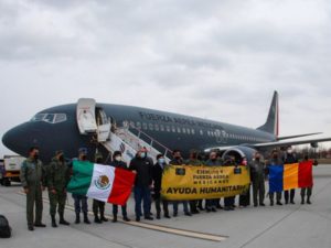 Aterriza en Rumania avión de la FAM para repatriar mexicanos de Ucrania
