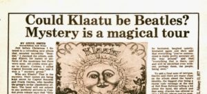 Klaatu the beatles sub