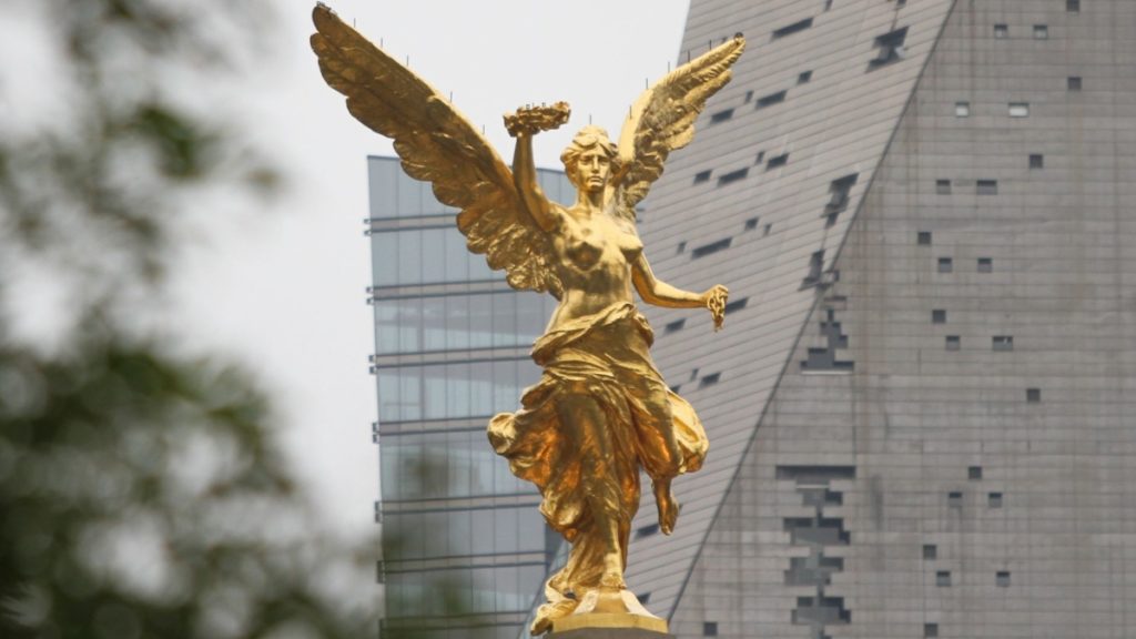 ángel de la independencia y Diana Cazadora