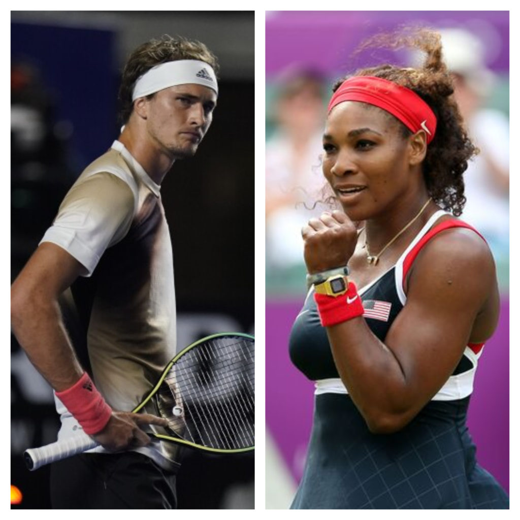 Serena Williams sante sanción de Zverev