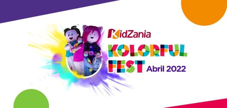Kidzania llevará de color sus parques con evento Kolorful Fest