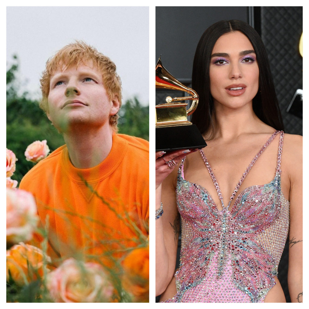 Ed Sheeran y Dua lipa plagio 