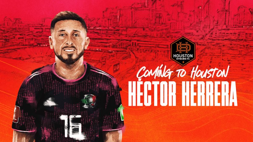 Hector Herrera nuevo jugador del Houston Dynamo de la MLS