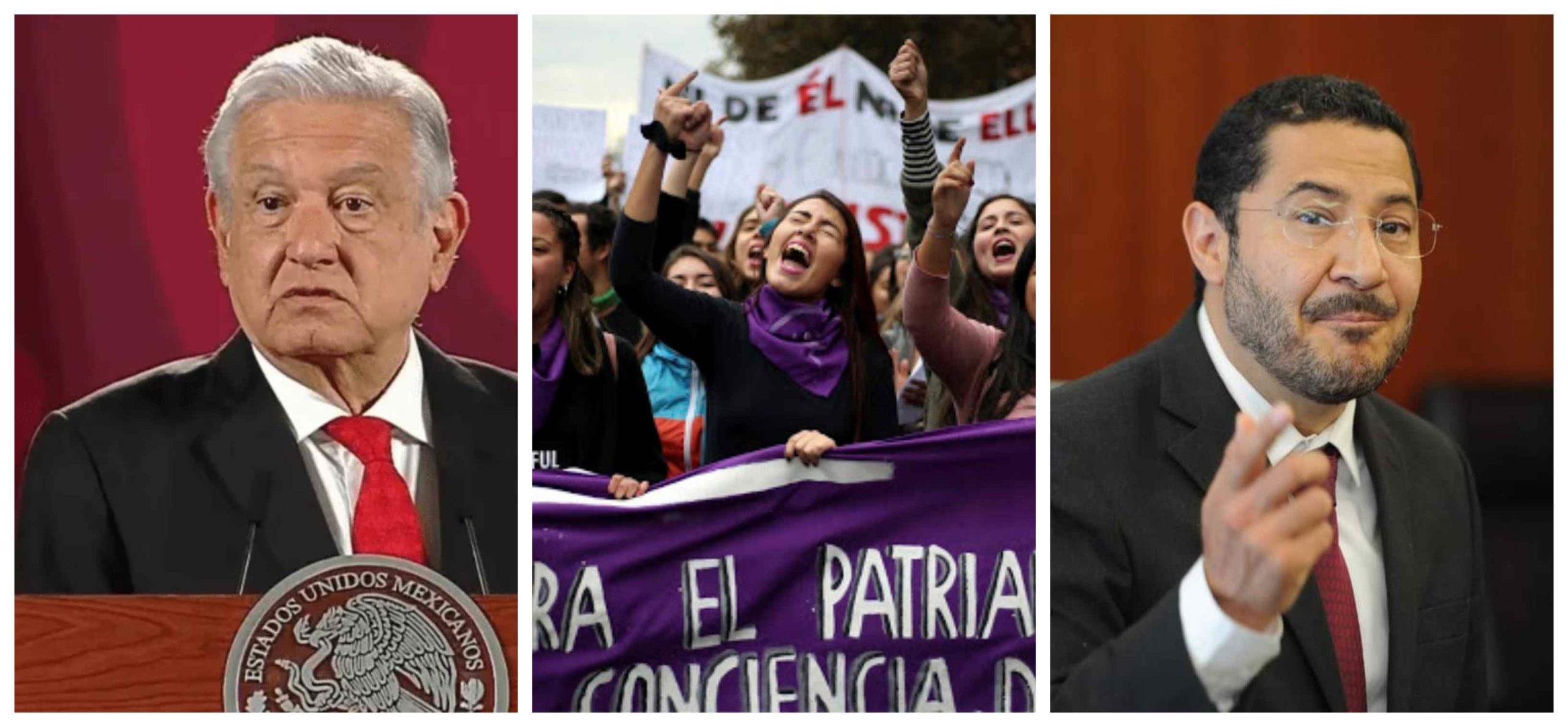 BATRES AMLO FEMINISMO