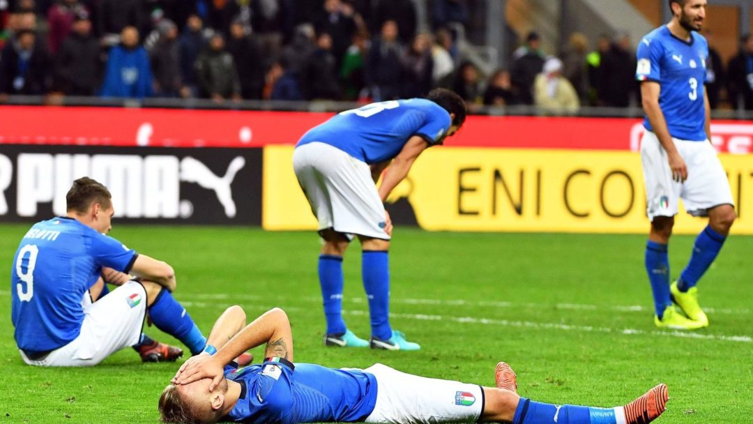 Italia queda eliminada y no irá al mundial de Qatar 2022