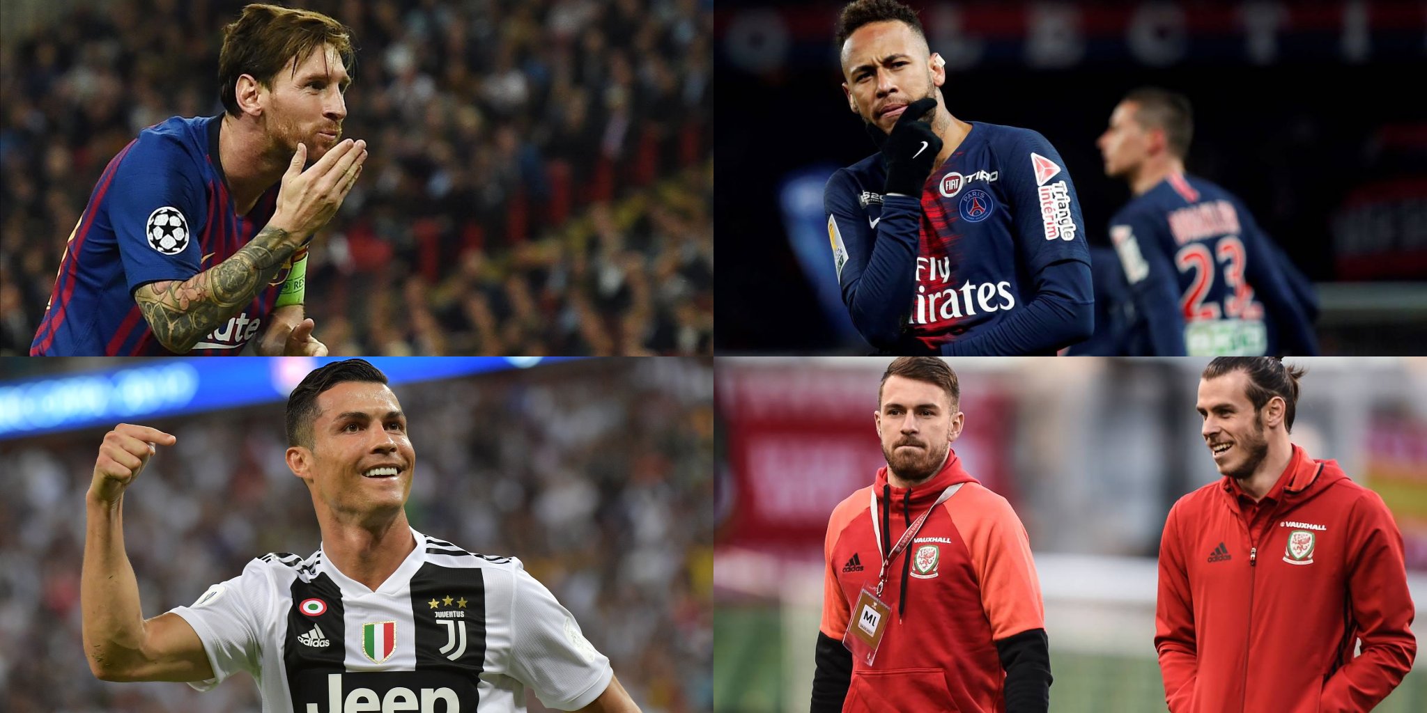 Los 10 futbolistas mejor pagados del mundo 