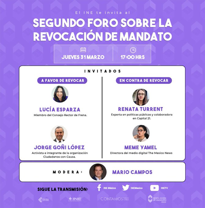 Revocación de Mandato Debate