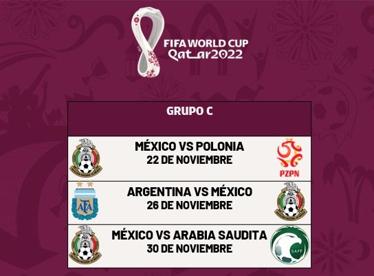 ¿Cuándo juega México? Calendario completo del mundial de Qatar 2022