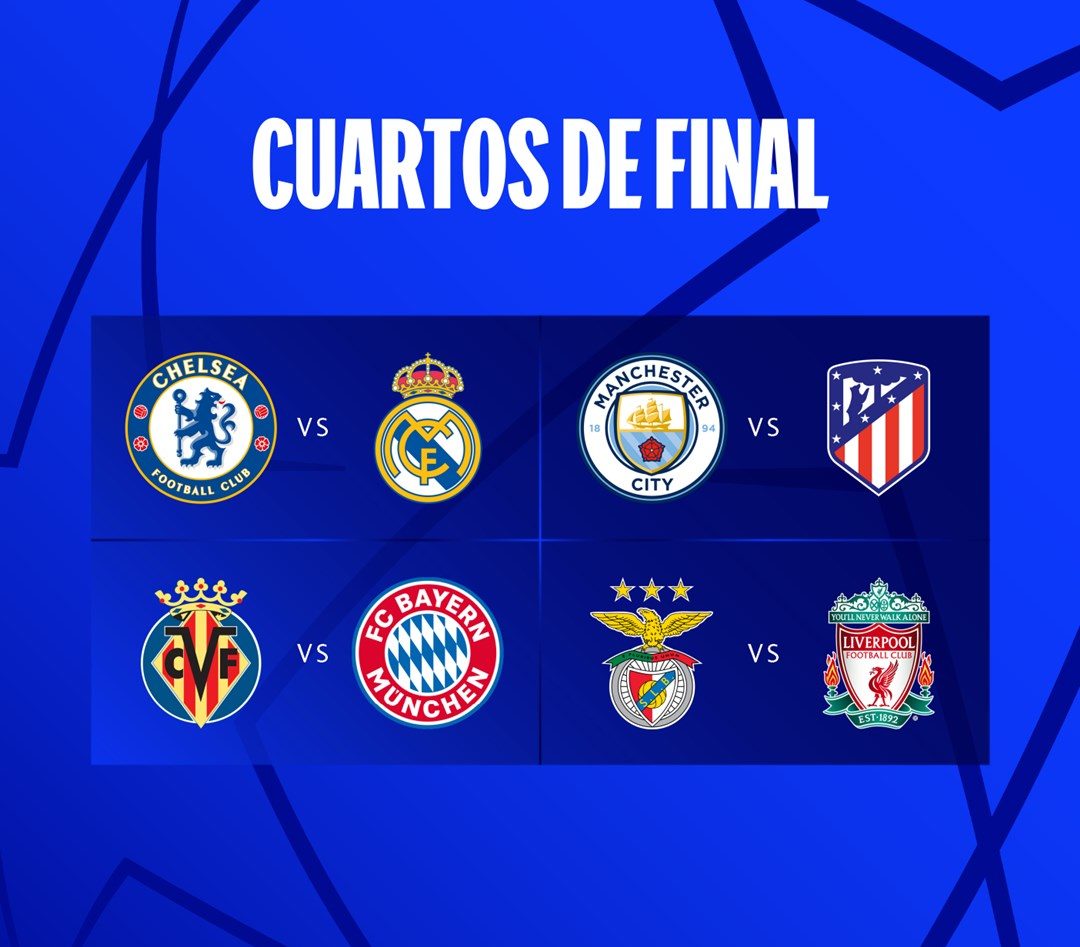 UEFA Champions League- A qué hora y dónde ver los cuartos de fina