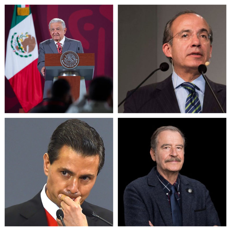 Salario de AMLO y ex presidentes de México