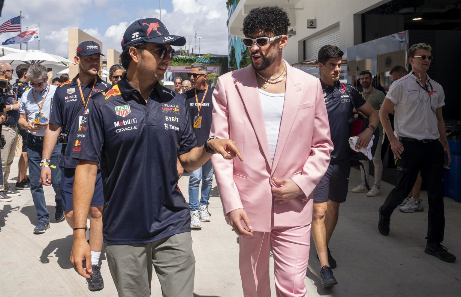 Los famosos que estuvieron presentes e el Gran Premio de Miami