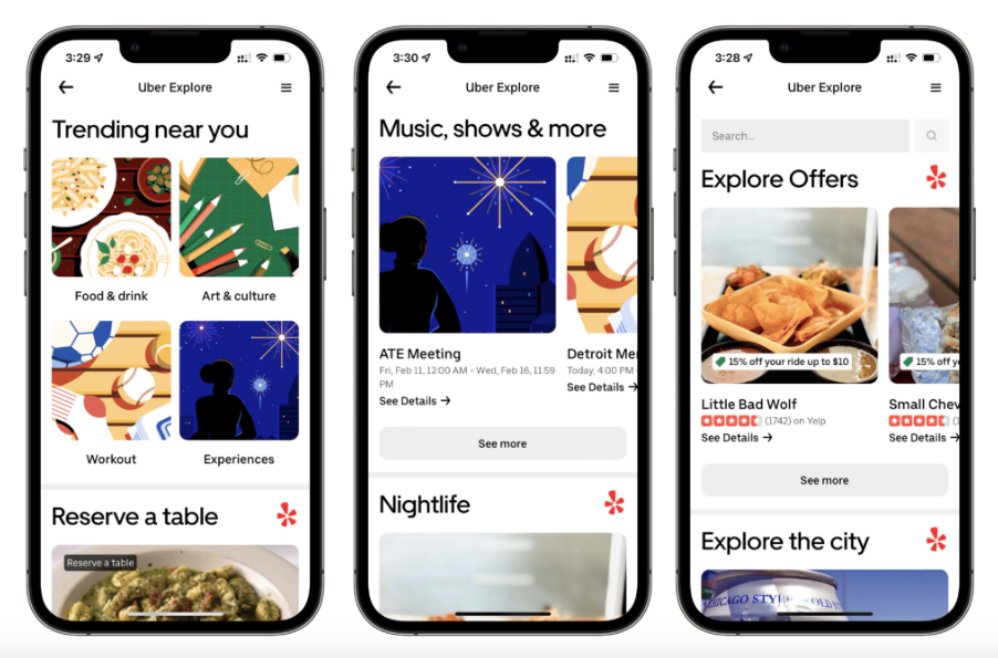 Uber Explore