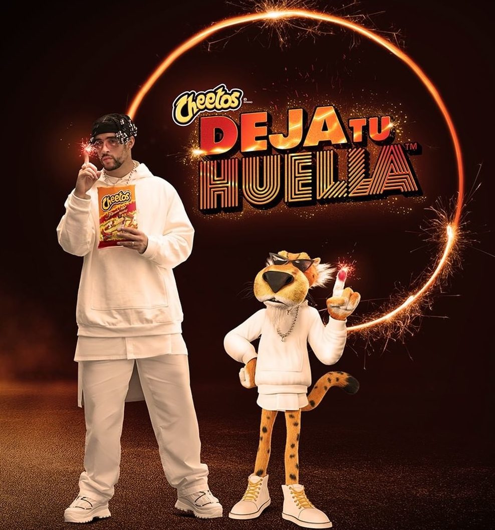 Bad Bunny sorprende con su nueva colaboración con Cheetos