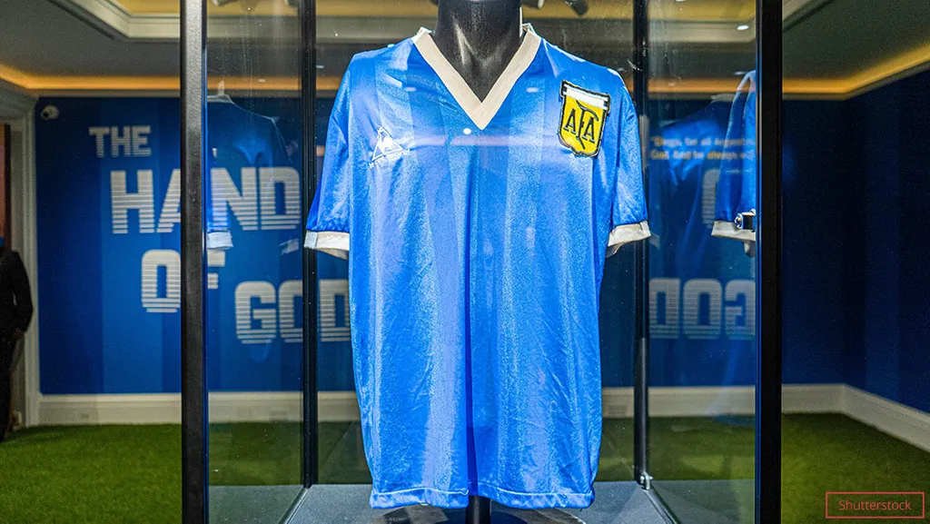 Camiseta de Diego Maradona