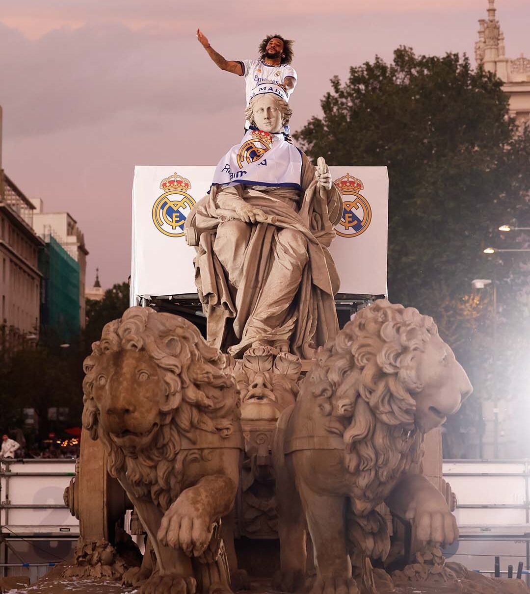 Así festejó el Real Madrid tras ganar la Liga número 35 en su histori