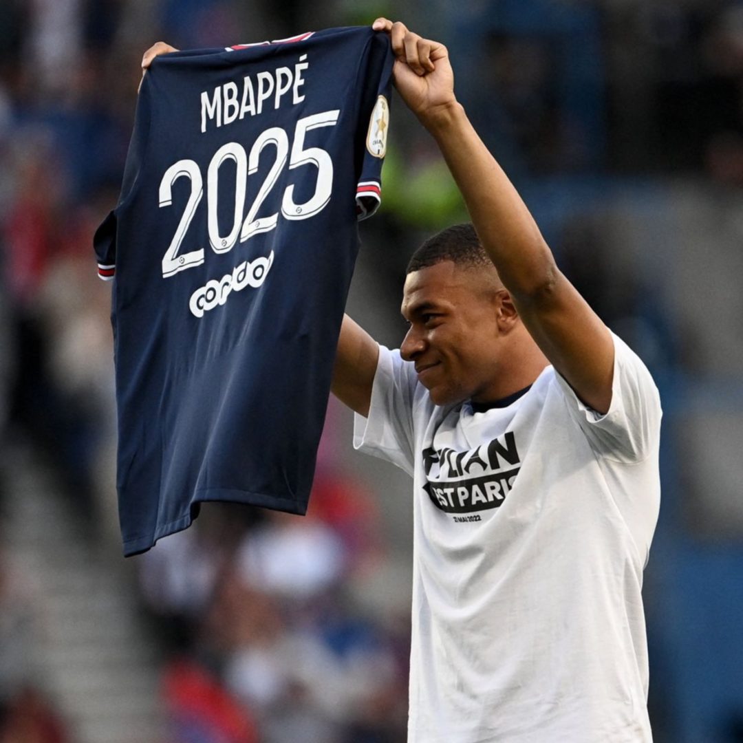 PSG hace oficial la renovación de Kylian Mbappé hasta 2025