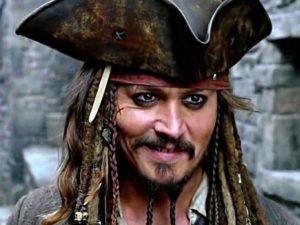 Johnny Depp piratas del caribe