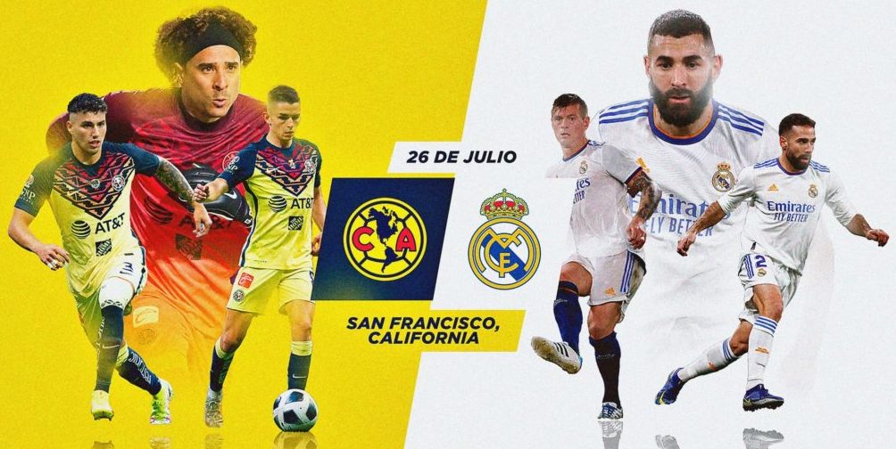 ¡América enfrentará al Real Madrid en Estados Unidos