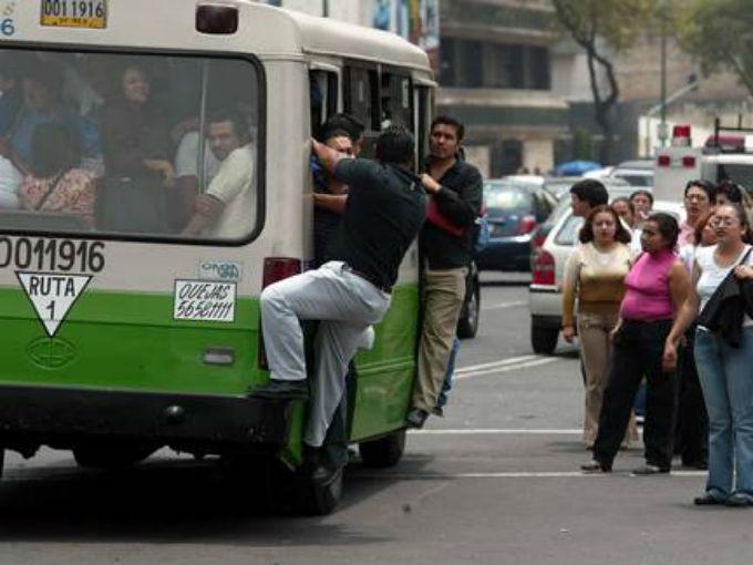 cdmx suspendió micros transporte