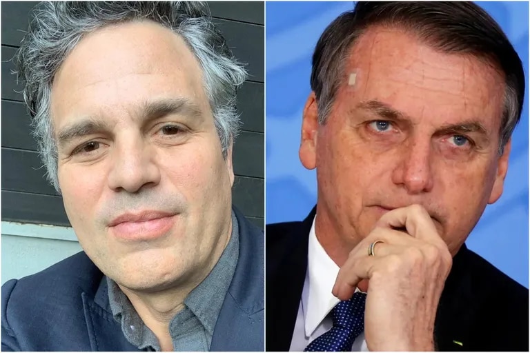 Mark Ruffalo tuvo una discusión con Jair Bolsonaro por la reunión que tendrá mandatario con Joe Biden en la Cumbre de las Américas